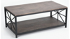 4ft Rustic Wood Metal Coffee Table - Rectangular rental in San Antonio, TX