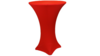 Cocktail 30" Spandex Cover - Red rental in San Antonio, TX