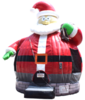 Santa Bounce House rental in Austin, TX