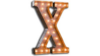 Marquee Letter - X - 3ft- Rustic rental in San Antonio, TX