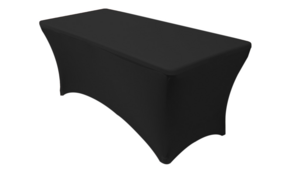 8ft Spandex Cover - Black rental San Antonio, TX