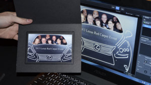 Photo Frames - Black - Embossed rental San Antonio, TX