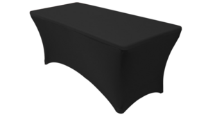6ft Spandex Cover - Black rental San Antonio, TX