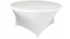 60" Round Spandex Cover - White rental in San Antonio, TX