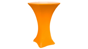 Cocktail 30" Spandex Cover - NEON Orange rental San Antonio, TX