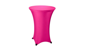Cocktail 30" Spandex Cover - NEON Pink rental San Antonio, TX