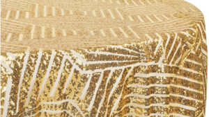 Glitz Sequin - Geometric Art Deco - Gold - 132 Rnd rental San Antonio, TX