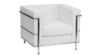 Club Chair - White w/ Chrome rental in San Antonio, TX
