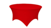 72" Round Spandex Cover - Red rental in San Antonio, TX