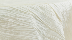 Crinkle Taffeta - Ivory - 132 Rnd rental San Antonio, TX