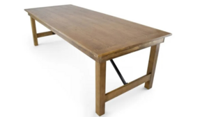 Farm Table - KING - 8' x 40" x 30"H rental San Antonio, TX