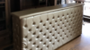 Bar - Silver Leather Tufted Bar - 8ft rental in San Antonio, TX