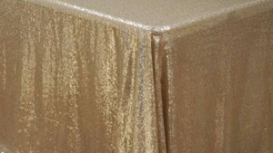 Matte Sequin - Champagne - 108x156 rental San Antonio, TX