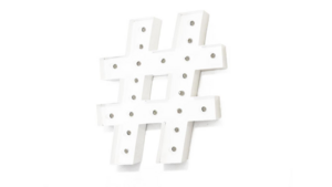 Marquee Letter - # - 3ft- White rental San Antonio, TX