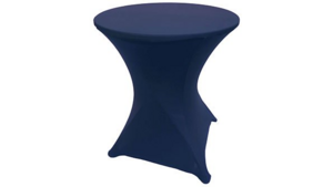 Cocktail 30" Spandex Cover - Navy rental San Antonio, TX