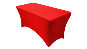 8ft Spandex Cover - RED rental San Antonio, TX