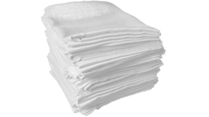 Drape Panel - Banjo 44" - WHITE - 4'H rental San Antonio, TX