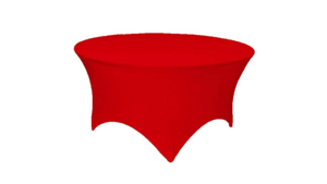 48" Spandex Cover - Red rental San Antonio, TX