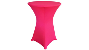 Cocktail 36" Spandex Cover - Fuchsia rental San Antonio, TX