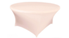 72" Round Spandex Cover - BLUSH rental in San Antonio, TX