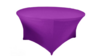60" Round Spandex Cover - Purple rental in San Antonio, TX