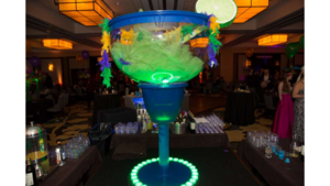 Life Size Margarita Glass rental San Antonio, TX