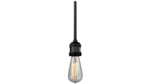 Bistro Pendant Drop Lighting - Black Wire - 15f... rental San Antonio, TX