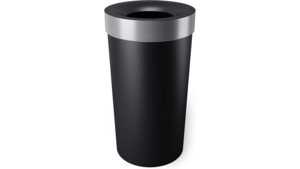 14 Gallon Slimline Black Trash Can rental San Antonio, TX