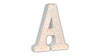 4ft Marquee Letter - White - "A" rental in San Antonio, TX