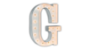 4ft Marquee Letter - White - "G" rental in San Antonio, TX