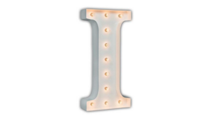 4ft Marquee Letter - White - "I" rental San Antonio, TX