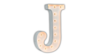 4ft Marquee Letter - White - "J" rental in San Antonio, TX