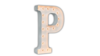 4ft Marquee Letter - White - "P" rental in San Antonio, TX