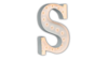 4ft Marquee Letter - White - "S" rental in San Antonio, TX