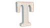 4ft Marquee Letter - White - "T" rental in San Antonio, TX