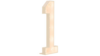 4ft Marquee Number - White - "1" rental in San Antonio, TX