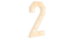 4ft Marquee Number - White - "2" rental in San Antonio, TX