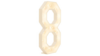 4ft Marquee Number - White - "8" rental in San Antonio, TX