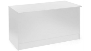 6ft Registration Desk - White - rental San Antonio, TX