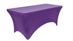 6ft Spandex Cover - Purple rental San Antonio, TX