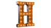 Marquee Letter - H - 2ft- Rustic rental in San Antonio, TX