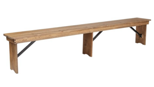8ft Antique Farmhouse Benches - Backless rental San Antonio, TX