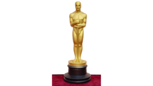 8ft Tall Oscar Statue - Gold with Black base rental San Antonio, TX
