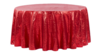 Glitz Sequin - Red - 132 Rnd rental in San Antonio, TX