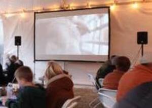 16' Outdoor Movie Package rental Austin, TX