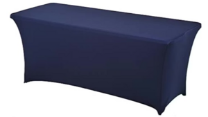 6-ft Spandex Cover - Navy rental San Antonio, TX