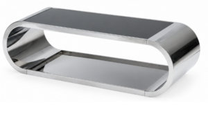 Jaxon Chrome Coffee Table (Placement Included) rental Austin, TX