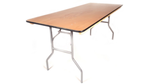 Table - 5' Banquet -  (60"L x 30"W x 30"H) rental San Antonio, TX