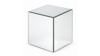 Flint Mirrored Cube Side Table rental in Austin, TX