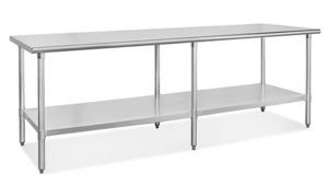 Stainless Steel Prep Table - 8' x 30" x 30"H rental San Antonio, TX